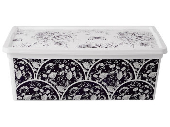 Контейнер Qutu Trend Box Porcelain, с крышкой, 5л, 8695737107591
