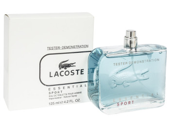 Туалетна вода (тестер, ориг.) чоловіча Lacoste "Essential Sport - Eau De Toilette" 125мл