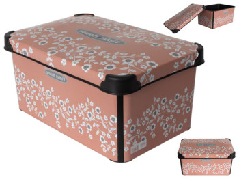 Контейнер Violet House Decor Powder Flower, 10л, 8690068326390