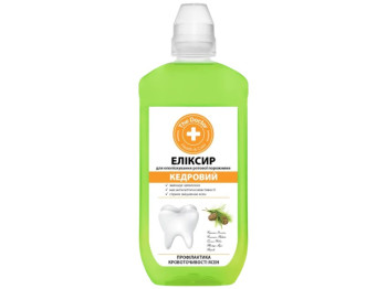 Эликсир для ополаскивания полости рта "Домашний доктор" кедровый 500мл