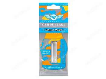 Освіжувач повітря рідкий Fresh Way Camouflage Ampule Vanilla Magic 4,5мл
