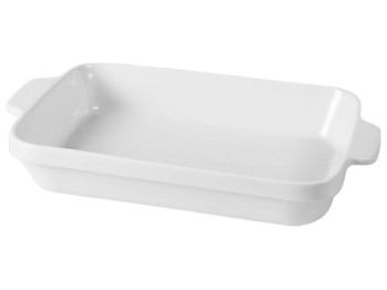 Прямоугольная форма для запекания, белая, 40,5см