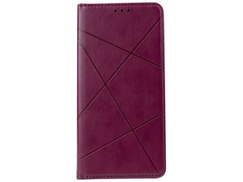 Чохол-книжка Business Leather для Samsung Galaxy A33 (Euro) Колір Бордо