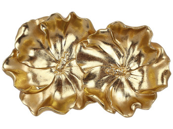 Подставка для украшений Магнолии 25х15х4см, цвет - золото