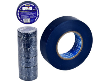 Изолента Stenson ПВХ, синяя, 25м