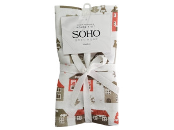 Набір рушників Soho House, 40х40см (ціна за набір 4шт) 8900069804552