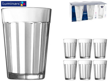 Набор стаканов Luminarc Bambou, высоких, 280мл (цена за набор 6шт) 56175