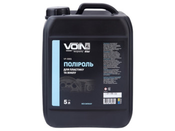 Полироль для пластика и винила Voin Free, восстановление цвета, UV-защита, антипыль, без запаха, 5л