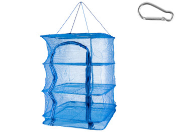 Сетка для сушки рыбы U 3 яруса 45x45x68см
