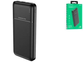 Універсальна Мобільна Батарея Borofone BJ16 Cube 10000 mAh Колір Чорний