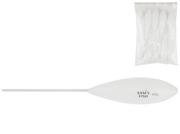 Поплавок бомбарда плавающая Sam's Fish 40г (цена за 1шт)