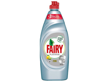 Засіб для миття посуду FAIRY Platinum Лимон і лайм 650мл