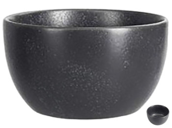 Соусник Porland Black, фарфор, 210мл, 10см, цвет черный