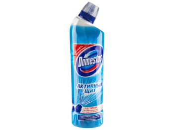 Средство чистящее для унитаза Domestos "Активный щит" свежесть океана 750мл
