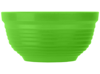 Горшок для цветов волнистый 15см 0,6л (цвет зеленый) Консенсус