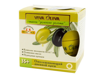 Крем для обличчя "Viva Oliva" денний омолоджуючий "35+" 50мл
