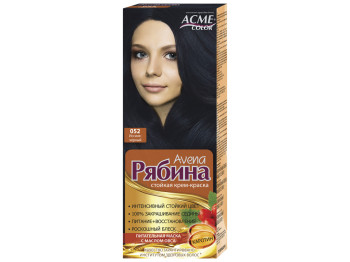 Крем-фарба Acme-color "Горобина Avena" Синяво-чорний тон 052