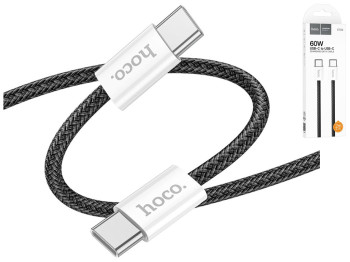 Кабель USB Hoco X104 Source 60W Type-C to Type-C 2м Цвет Черный