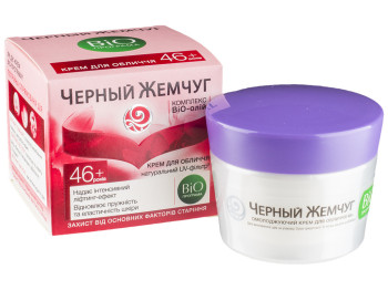 Крем для обличчя Черный жемчуг bio-програма, ліфтинг-ефект, з комплексом bio-масел 46+ 50мл