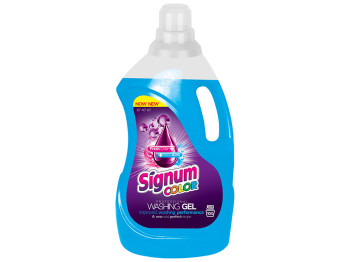 Гель для стирки бесфосфатный Signum Color 3,3л