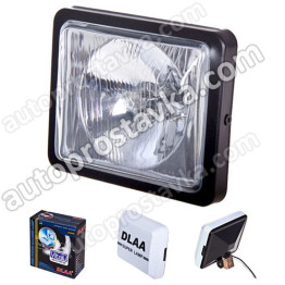 Фара доп. DLAA  886 BW/H3-12V-55W/136x116mm/крышка
