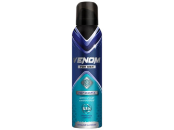 Дезодорант-антиперспирант Venom For Men Deep Essence, до 48 часов, аромат древесно-свежий, 150мл