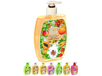Крем-мило рідке ШИК Nectar "Папайя і манго" пляшка з дозатором 300г