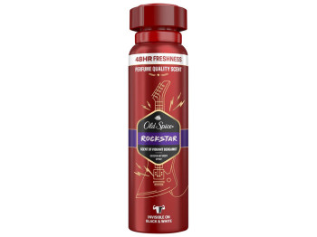 Дезодорант аерозольний Old Spice Rockstar, до 48 годин, аромат бергамоту, 150мл