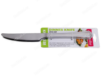 Набор столовых ножей Kamille нержавеющая сталь (цена за набор 3 предмета)