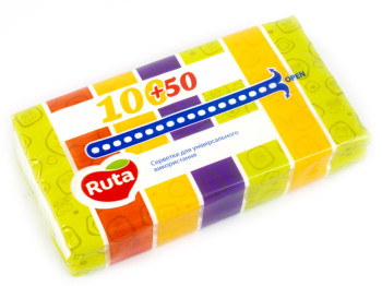 Серветки косметичні "Калейдоскоп" двошарові 100+50шт Бонус! 20x21см