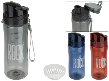 Бутылка-поилка Rock пластиковая 520мл