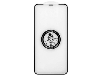 Защитное стекло Type Gorilla 0.44мм 2.5D Large Arc Edge Anti-Dust HD Glass for iPhone 15 Цвет Черный