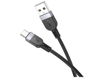 Кабель USB Hoco X109 Silicone Type-C 3A Цвет Черный