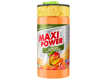 Засіб для миття посуду Maxi Power Манго, 1л