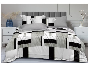 Комплект постельного белья Soho Евро Lounge, 200x230см, Secret Grey, 6900069941921