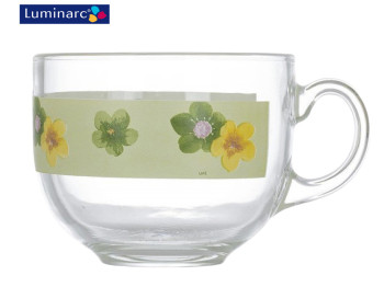 Бульонница Luminarc Jumbo "Poeme anis" 13,5x10,8x8,5см 500мл 03081