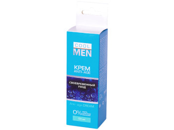 Крем мужской омолаживающий Cool men "Anti-age" 50мл