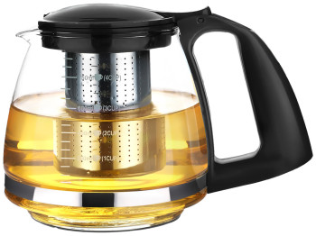 Заварник зі знімним ситечком Ofenbach, 750мл (скло, нержавіюча сталь)