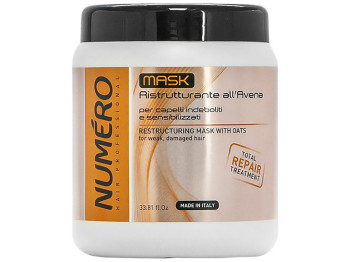 Маска для волос Numero восстанавливающая, с экстрактом овса 1л