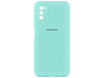Чохол Full Case HQ with frame для Samsung A03s (164mm) Колір 21, Sea blue
