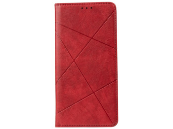 Чехол-книжка Business Leather для Realme GT2 Pro Цвет Красный