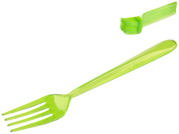 Вилки пластиковые Люкс 17,5х2,5х2см (цена за набор 10шт) ОлексПласт 70306