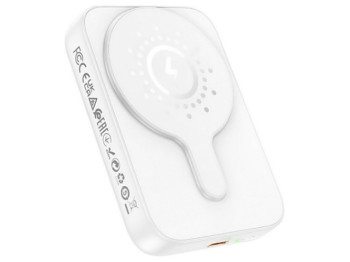 Універсальна Мобільна Батарея Power Bank Hoco J117A Esteem PD20W magnetic 10000mAh, Колір Чорний