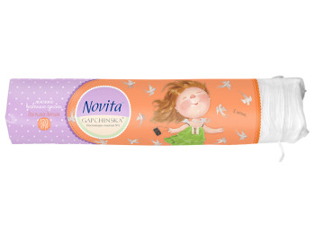 Ватяні диски косметичні Novita Gapchinska 120шт