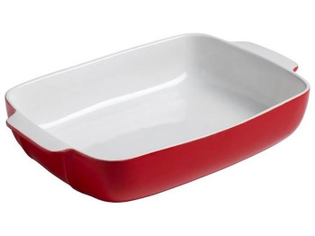 Форма для запікання Pyrex Signature, 30x22см, прямокутна, червона, 3426470272681