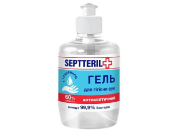 Гель для гигиены рук Septteril Антисептический 460мл
