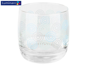 Стакан низкий Luminarc French Brasserie Circles 310мл (цена за 1шт) 44870