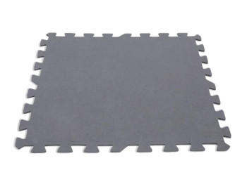 Мат-підкладка для басейнів Intex 29084, EVA, 200x100 см, колір сірий (ціна за 8 шт)