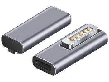 Перехідник USB-C to MagSafe 2, Сiрий