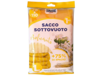 Пакет вакуумный Irge Casa, полиэтилен, аромат жасмин, 70х110см, цвет желтый